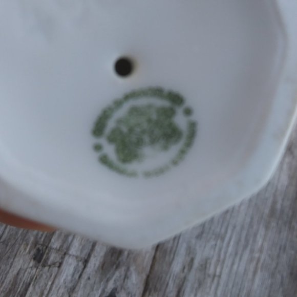 Vintage Gerold Porcelain Bavaria West Germany bird figurine blue and white - Picture 9 of 14